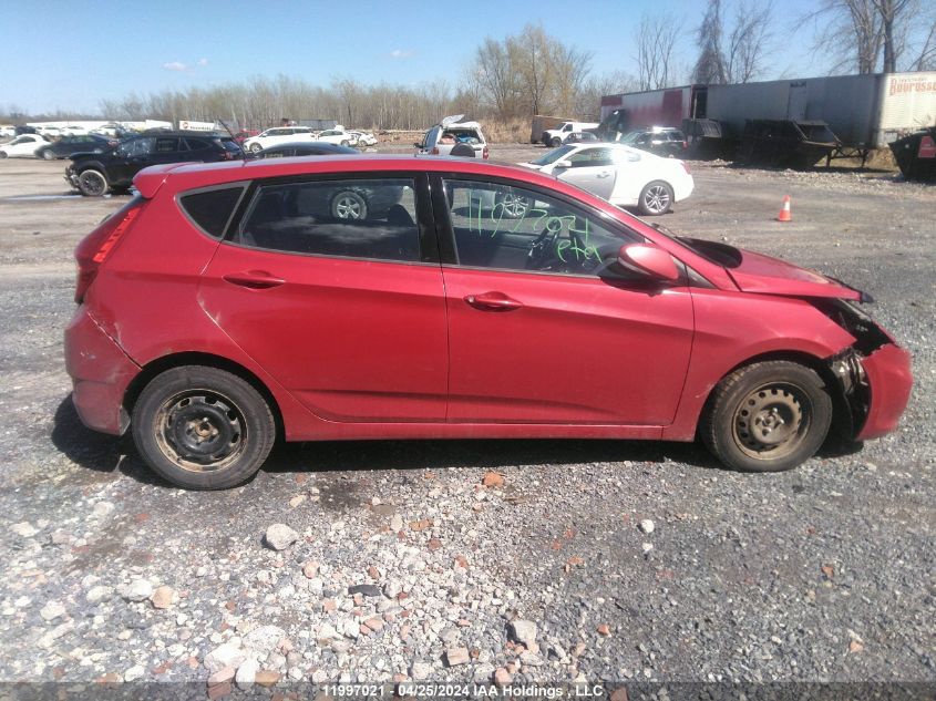 2013 Hyundai Accent VIN: KMHCU5AE1DU120294 Lot: 11997021