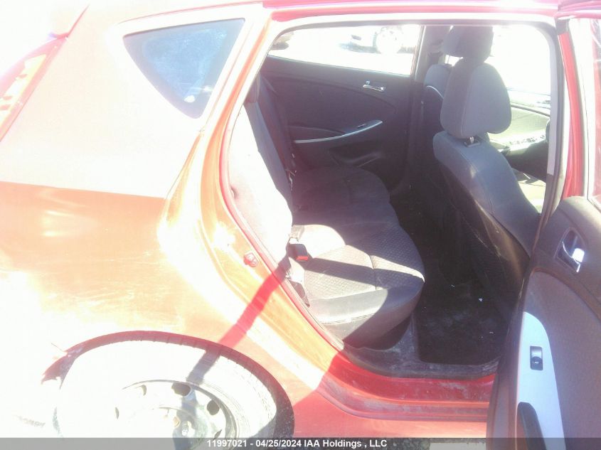 2013 Hyundai Accent VIN: KMHCU5AE1DU120294 Lot: 11997021