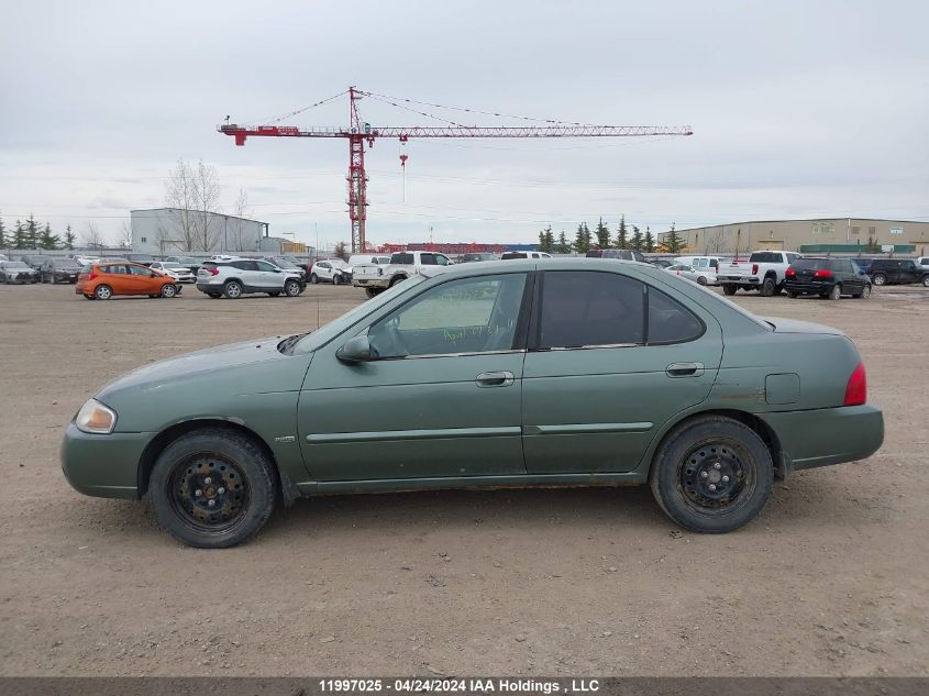 2006 Nissan Sentra 1.8/1.8S VIN: 3N1CB51D36L593017 Lot: 11997025