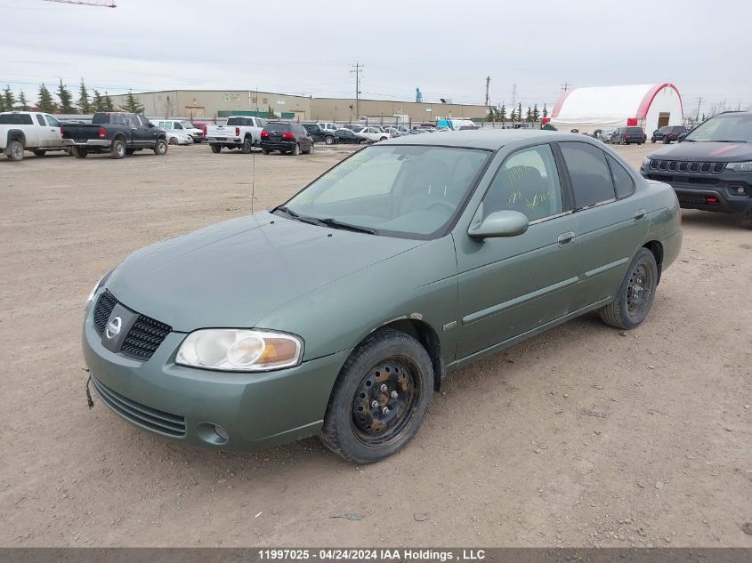 2006 Nissan Sentra 1.8/1.8S VIN: 3N1CB51D36L593017 Lot: 11997025