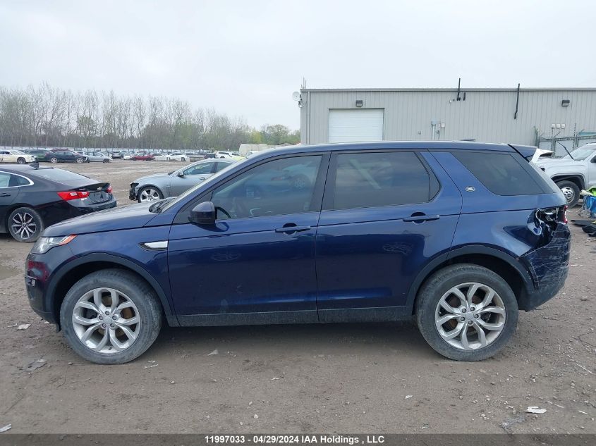 2015 Land Rover Discovery Sport Hse VIN: SALCR2BG4FH524196 Lot: 11997033