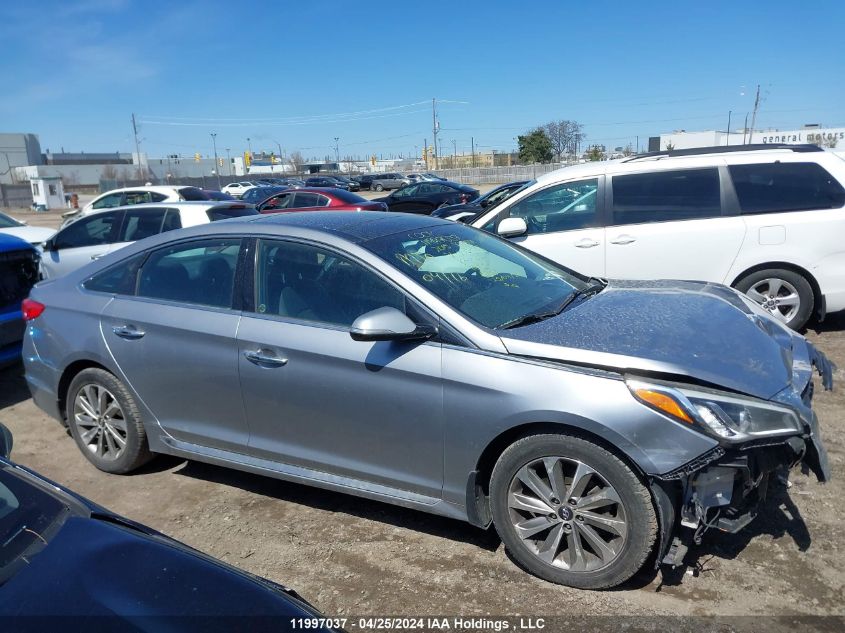 2015 Hyundai Sonata Sport Tech VIN: 5NPE34AF9FH105493 Lot: 11997037