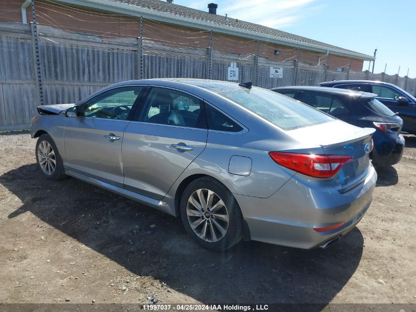 2015 Hyundai Sonata Sport Tech VIN: 5NPE34AF9FH105493 Lot: 11997037