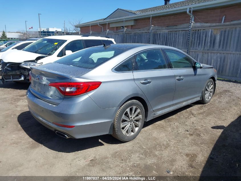 2015 Hyundai Sonata Sport Tech VIN: 5NPE34AF9FH105493 Lot: 11997037