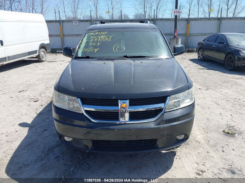 2010 Dodge Journey R/T VIN: 3D4PH6FV1AT239772 Lot: 11997038