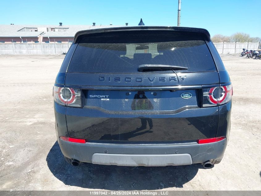 2017 Land Rover Discovery Sport Hse VIN: SALCR2BG4HH710422 Lot: 11997042