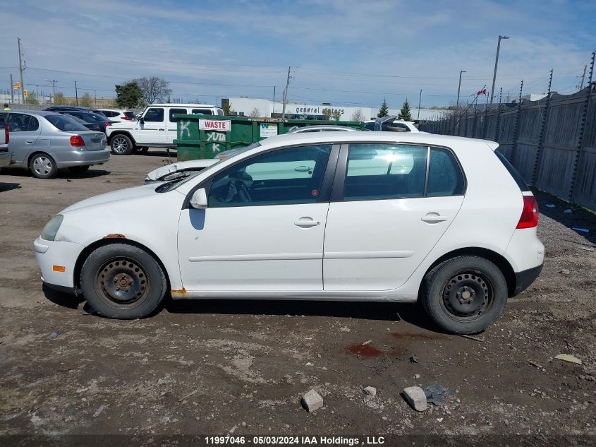 2009 Volkswagen Rabbit VIN: WVWDA71K89W117245 Lot: 11997046