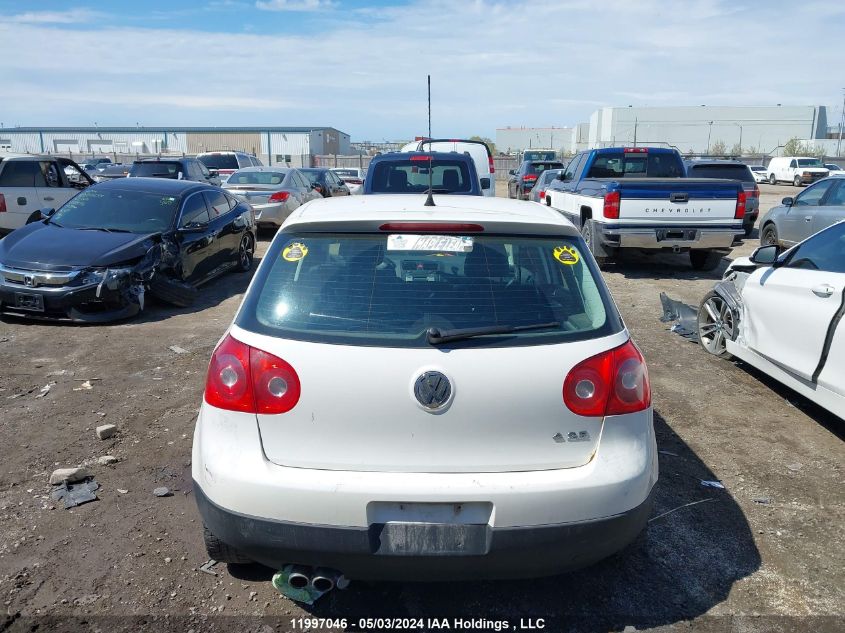 2009 Volkswagen Rabbit VIN: WVWDA71K89W117245 Lot: 11997046