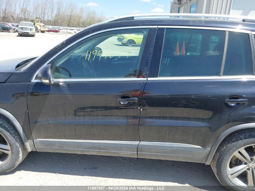 2017 Volkswagen Tiguan VIN: WVGLV7AX8HK031723 Lot: 11997057