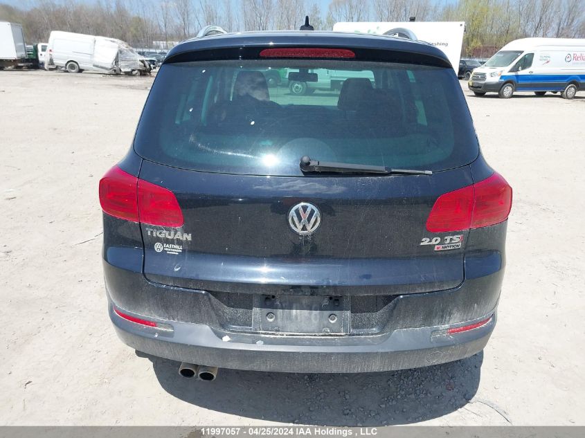 2017 Volkswagen Tiguan VIN: WVGLV7AX8HK031723 Lot: 11997057