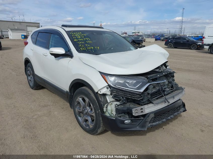 2017 Honda Cr-V Ex VIN: 2HKRW2H59HH105393 Lot: 11997064