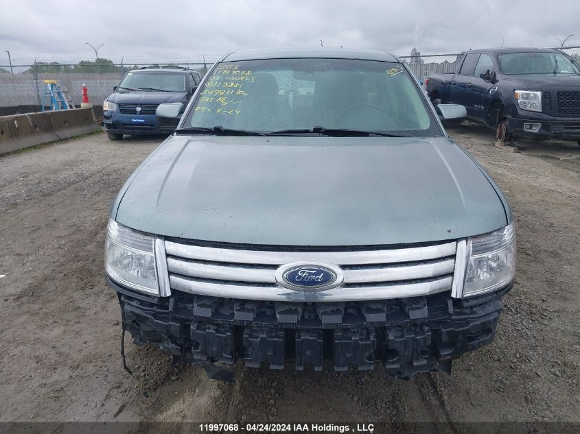 2008 Ford Taurus Sel VIN: 1FAHP27W08G113881 Lot: 11997068