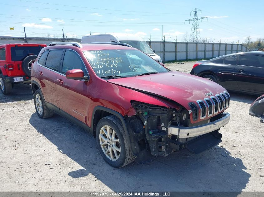 2014 Jeep Cherokee Latitude VIN: 1C4PJLCB0EW113932 Lot: 11997079