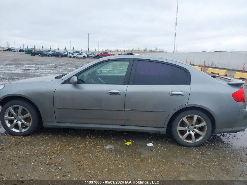 2006 Infiniti G35X VIN: JNKCV51F06M608387 Lot: 11997083