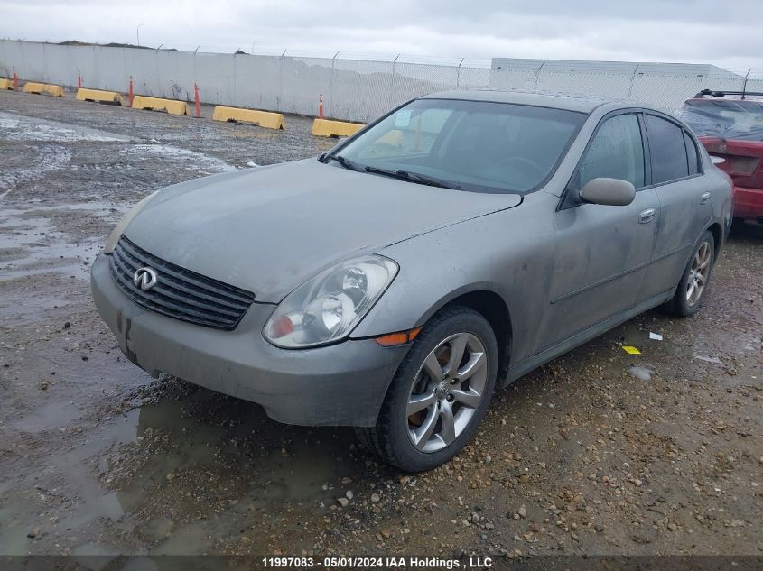 2006 Infiniti G35X VIN: JNKCV51F06M608387 Lot: 11997083