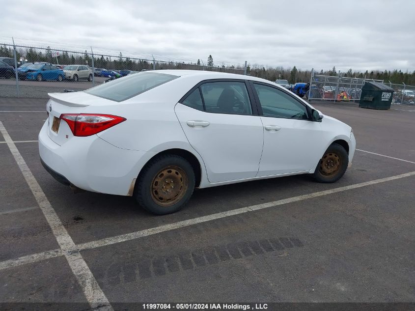 2015 Toyota Corolla Ce/Le/S VIN: 2T1BURHE7FC265434 Lot: 11997084