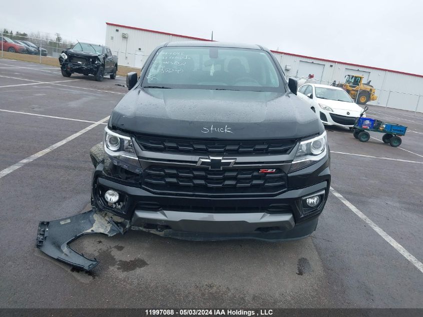 2022 Chevrolet Colorado VIN: 1GCGTDEN8N1225852 Lot: 11997088