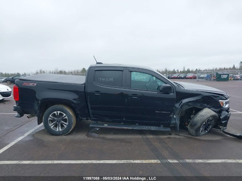 2022 Chevrolet Colorado VIN: 1GCGTDEN8N1225852 Lot: 11997088