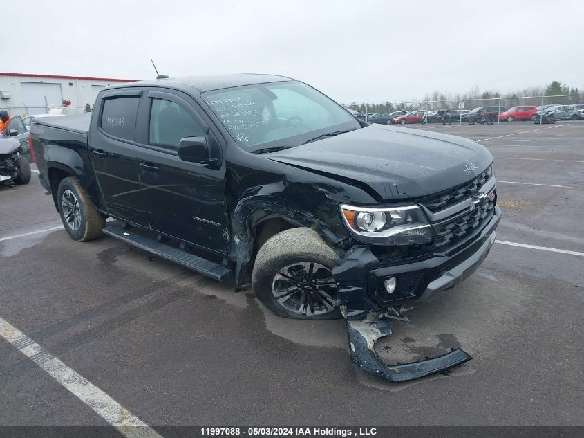 2022 Chevrolet Colorado VIN: 1GCGTDEN8N1225852 Lot: 11997088