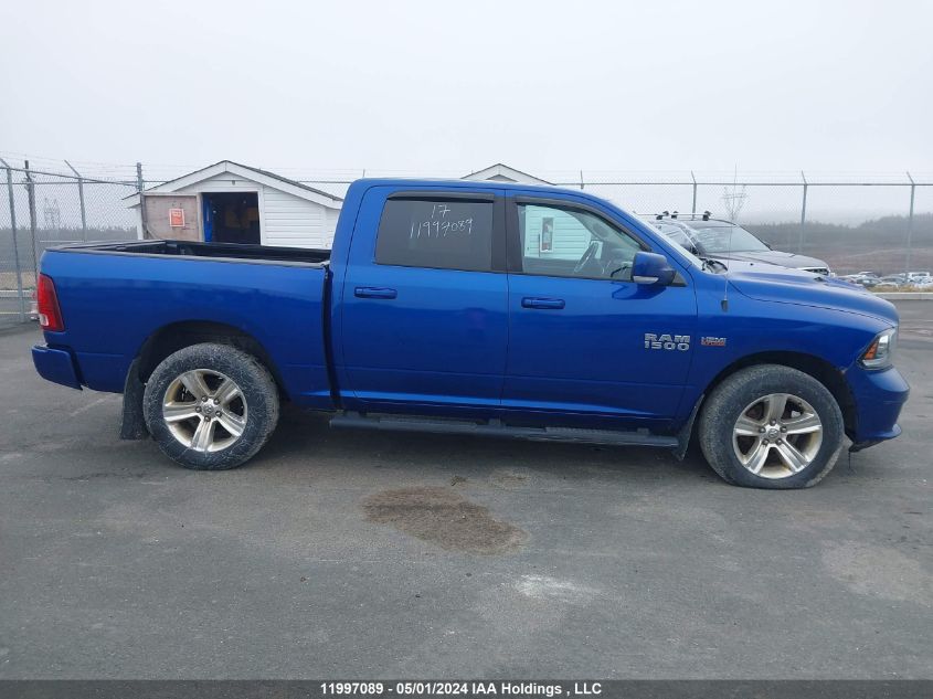 2017 Ram 1500 Sport VIN: 1C6RR7MT1HS545609 Lot: 11997089