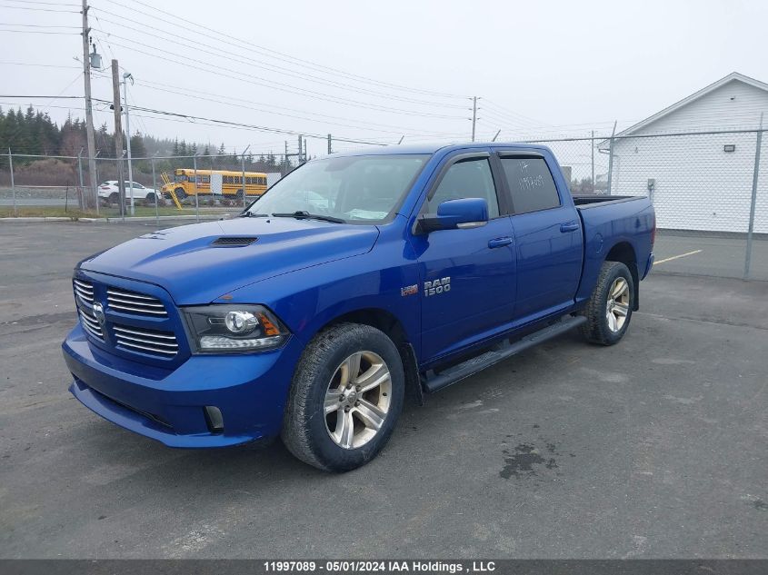 2017 Ram 1500 Sport VIN: 1C6RR7MT1HS545609 Lot: 11997089