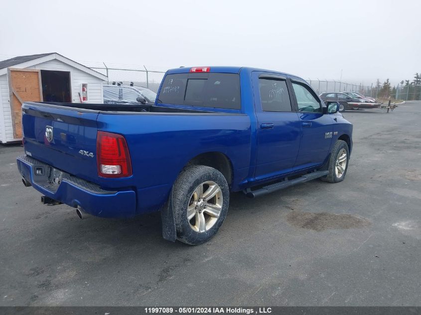 2017 Ram 1500 Sport VIN: 1C6RR7MT1HS545609 Lot: 11997089