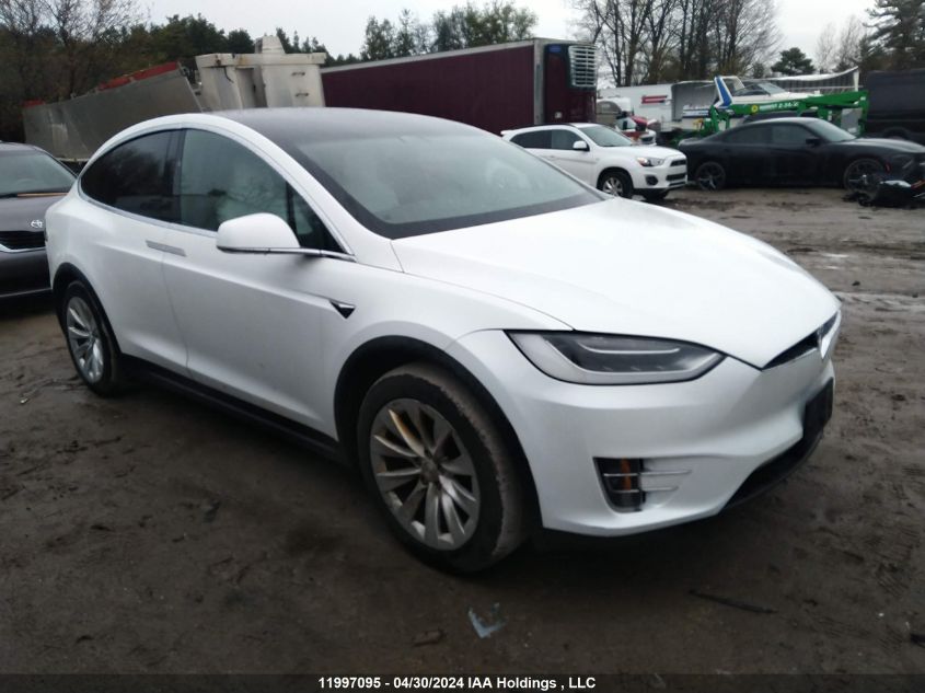 2019 Tesla Model X VIN: 5YJXCAE28KF147077 Lot: 11997095