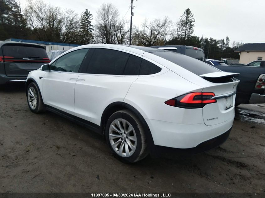 2019 Tesla Model X VIN: 5YJXCAE28KF147077 Lot: 11997095