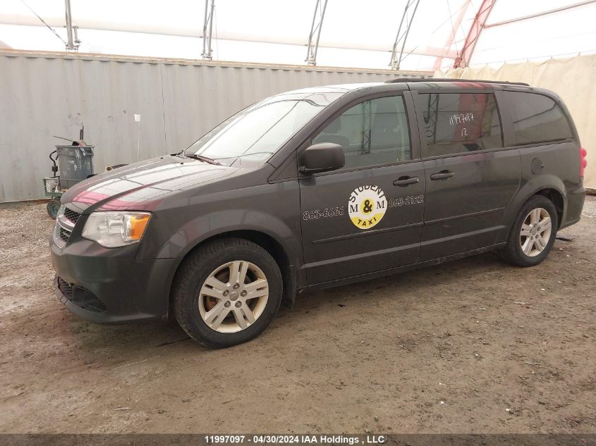 2012 Dodge Grand Caravan Se/Sxt VIN: 2C4RDGBG5CR103200 Lot: 11997097