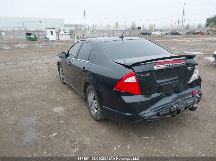 2011 Ford Fusion Sport VIN: 3FAHP0DC6BR204376 Lot: 11997107