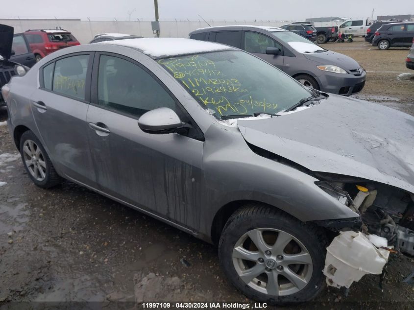 2011 Mazda Mazda3 VIN: JM1BL1UF7B1469412 Lot: 11997109