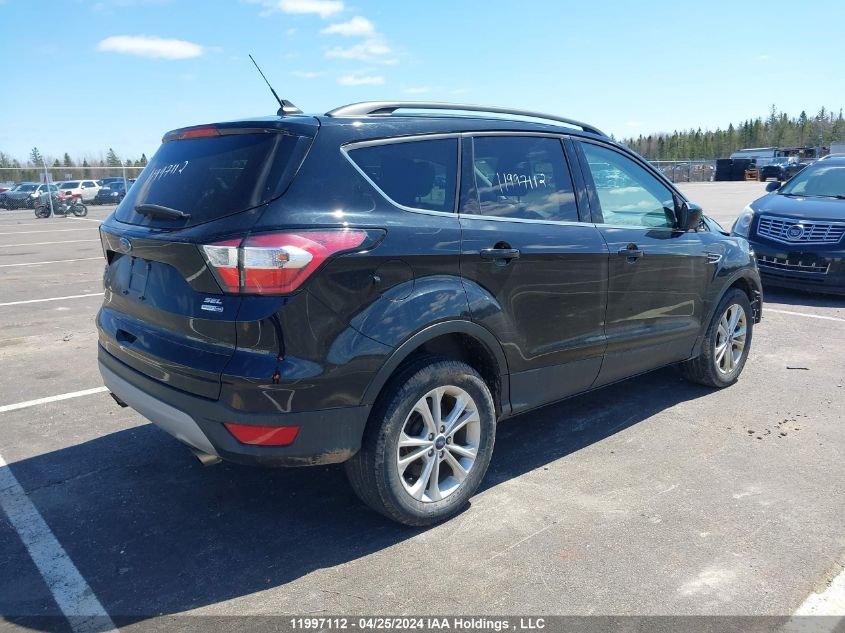 2018 Ford Escape Sel VIN: 1FMCU9H96JUC39177 Lot: 11997112