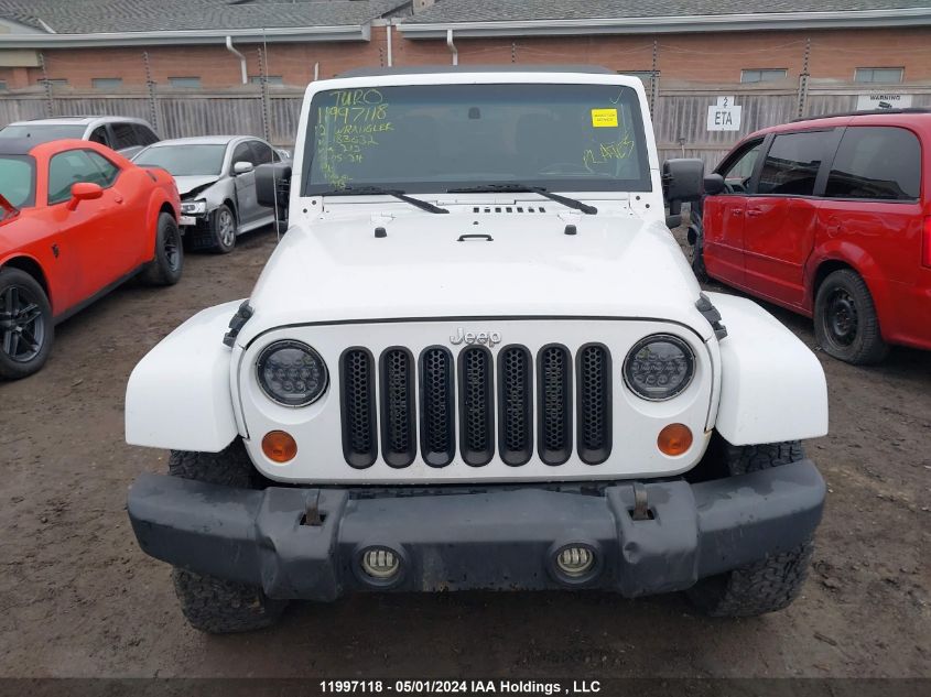 2012 Jeep Wrangler Unlimited Sahara VIN: 1C4BJWEG4CL183632 Lot: 11997118