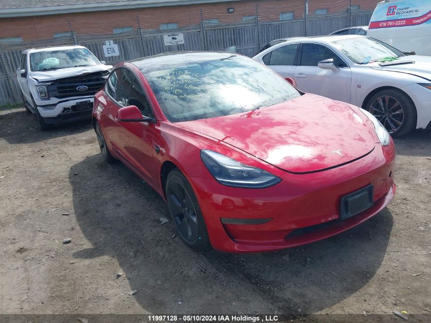 2021 Tesla Model 3 VIN: 5YJ3E1EB9MF987963 Lot: 11997128