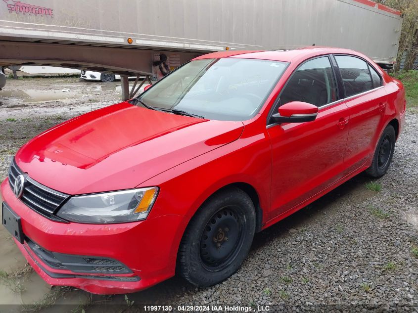 2015 Volkswagen Jetta Sedan VIN: 3VWB07AJ9FM355938 Lot: 11997130