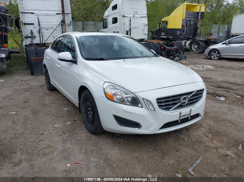 2012 Volvo S60 VIN: YV1622FS3C2100315 Lot: 11997136