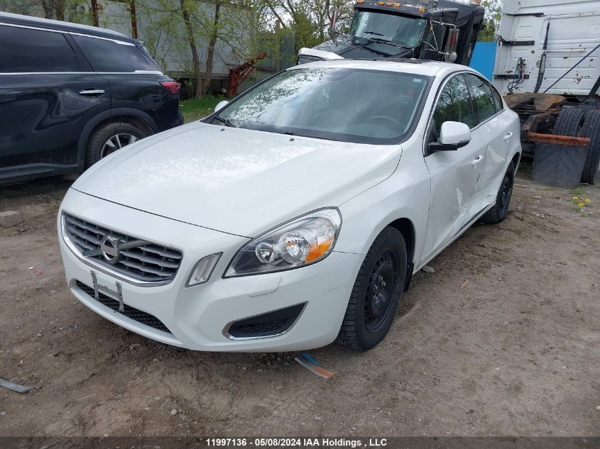 2012 Volvo S60 VIN: YV1622FS3C2100315 Lot: 11997136