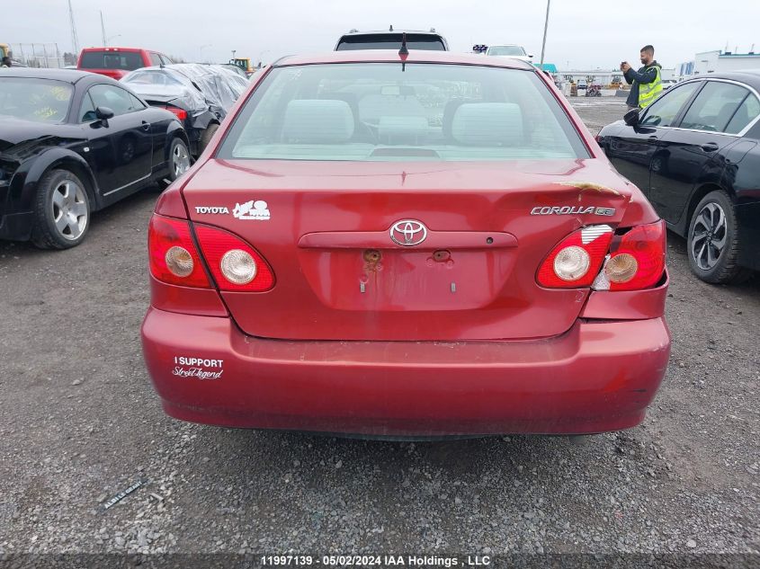 2008 Toyota Corolla Ce/Le/S VIN: 2T1BR32E68C860446 Lot: 11997139