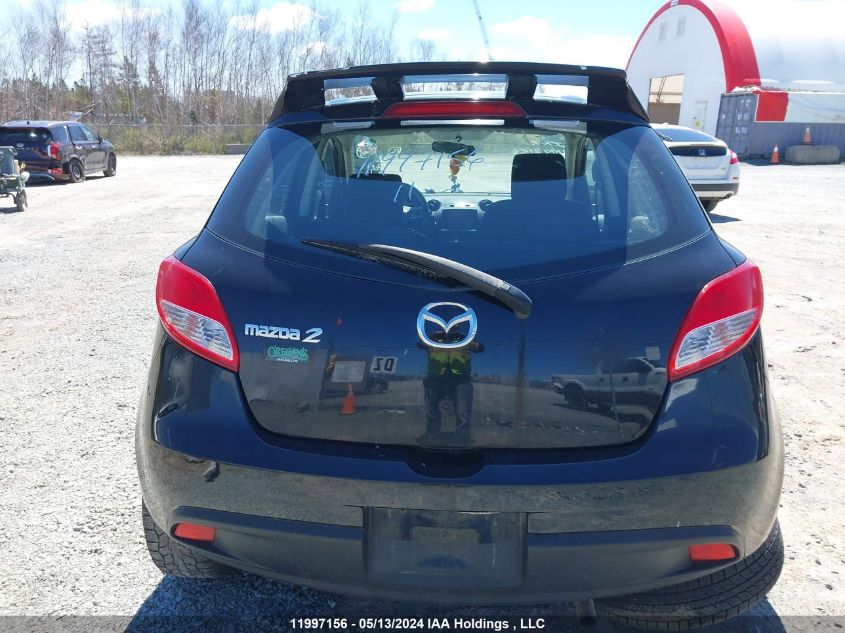 2011 Mazda Mazda2 VIN: JM1DE1HY3B0101362 Lot: 11997156