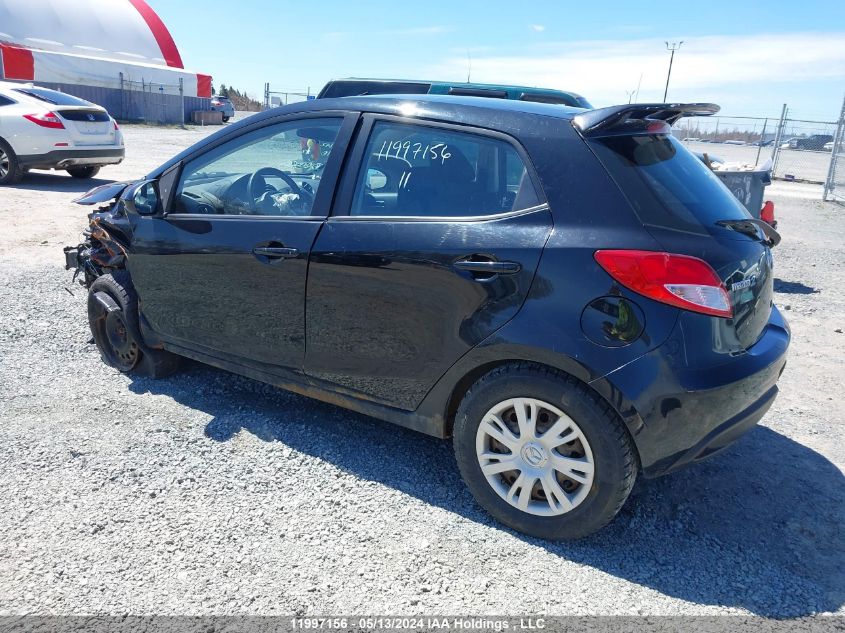 2011 Mazda Mazda2 VIN: JM1DE1HY3B0101362 Lot: 11997156