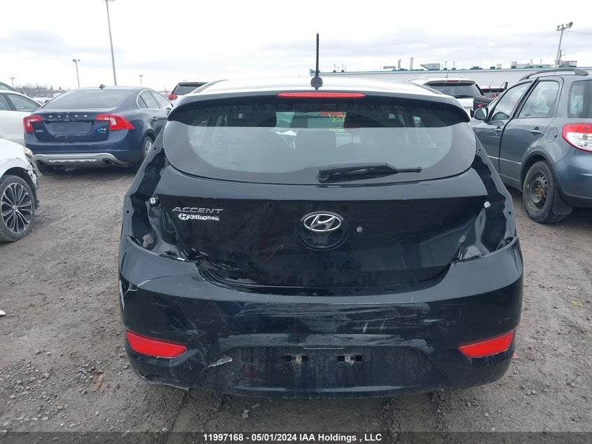 2017 Hyundai Accent Se VIN: KMHCT5AE5HU360165 Lot: 11997168