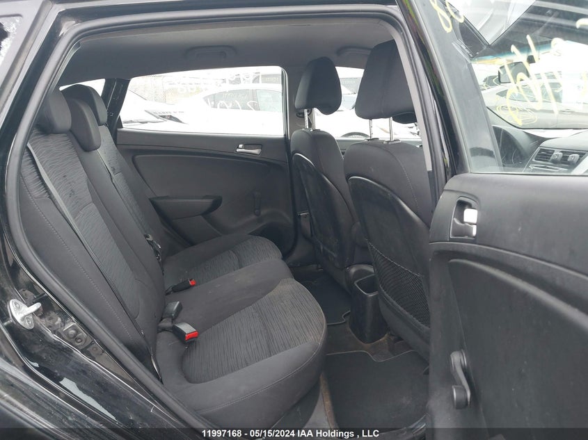 2017 Hyundai Accent Se VIN: KMHCT5AE5HU360165 Lot: 11997168