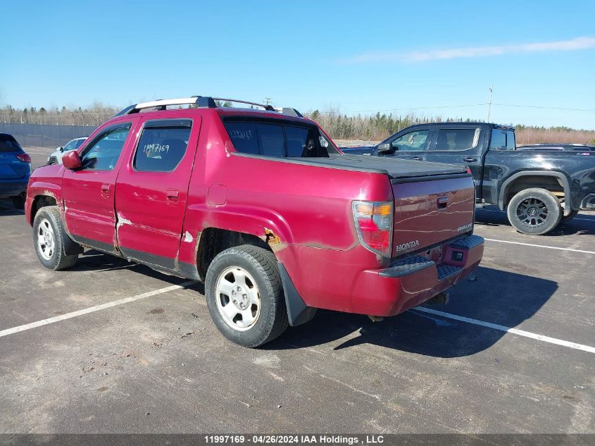 2006 Honda Ridgeline VIN: 2HJYK16516H005181 Lot: 11997169