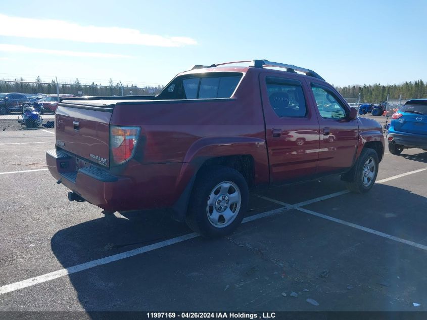 2006 Honda Ridgeline VIN: 2HJYK16516H005181 Lot: 11997169