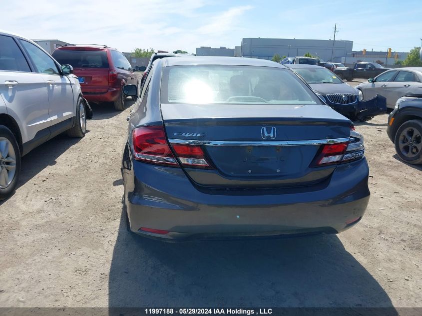 2013 Honda Civic Sdn VIN: 2HGFB2F42DH030971 Lot: 11997188