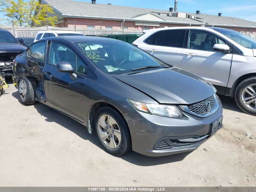 2013 Honda Civic Sdn VIN: 2HGFB2F42DH030971 Lot: 11997188