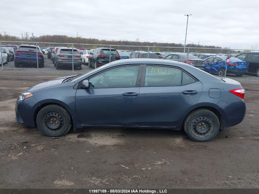 2015 Toyota Corolla VIN: 2T1BURHE9FC237635 Lot: 11997189