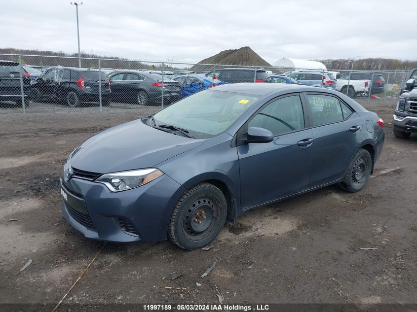 2015 Toyota Corolla VIN: 2T1BURHE9FC237635 Lot: 11997189