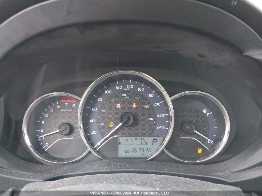 2015 Toyota Corolla VIN: 2T1BURHE9FC237635 Lot: 11997189