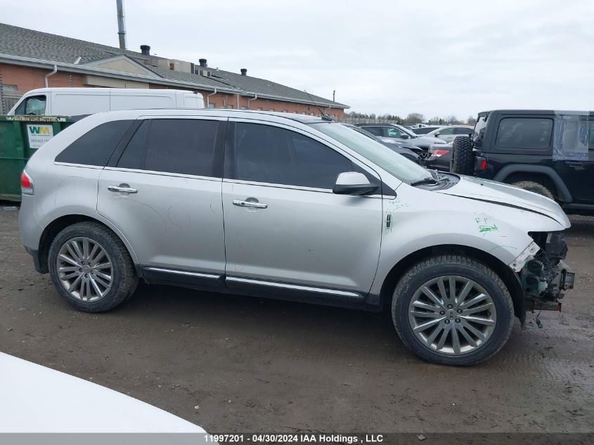 2011 Lincoln Mkx VIN: 2LMDJ8JK5BBJ25185 Lot: 11997201